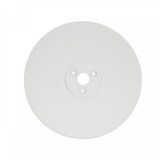 Opbouwplaat - Piatta 12W - 240x30 - Wit Rond -Geschikt voor LED Wandlamp PIATTA 12W