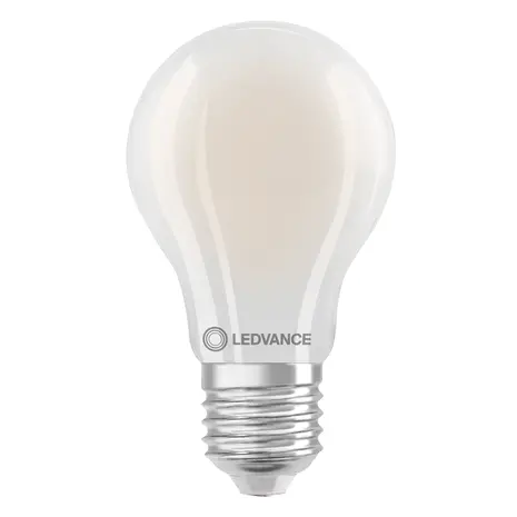 Ledvance Zakelijk: Professionele LED Verlichting & Armaturen | voor de installateur LED Lamp - Classic A40 Filament - Dimbaar - 2.2W - E27 - Energieklasse A - Frosted - 827