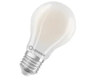 Ledvance Zakelijk: Professionele LED Verlichting & Armaturen LED Lamp - Classic A40 Filament - Dimbaar - 2.2W - E27 - Energieklasse A - Frosted - 827
