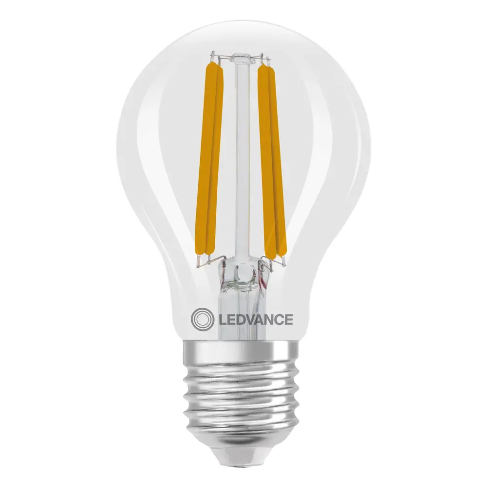 Ledvance Zakelijk: Professionele LED Verlichting & Armaturen | voor de installateur LED Lamp - Classic A40 Filament - E27 - 2.2W - Dimbaar - Energieklasse A - 827 - Helder