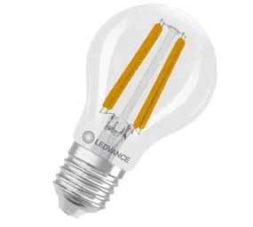 Ledvance Zakelijk: Professionele LED Verlichting & Armaturen LED Lamp - Classic A40 Filament - E27 - 2.2W - Dimbaar - Energieklasse A - 827 - Helder