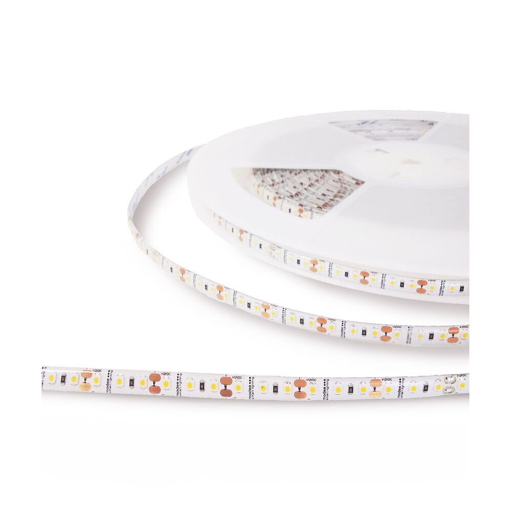 Modee Lighting LED strip  12V IP65 - 20 Meter 44W  - 9,6W 120Lm/ w - 4000K 840 Koel wit | 8MM - 2 jaar garantie Modee Lighting LED strip  12V IP65 - 20 Meter 44W  - 9,6W 120Lm/ w - 4000K 840 Koel wit | 8MM - 2 jaar garantie