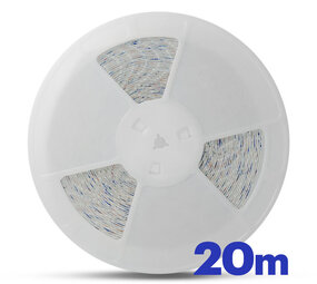 Modee Lighting LED strip  12V IP65 - 20 Meter 44W  - 9,6W 120Lm/ w - 4000K 840 Koel wit | 8MM - 2 jaar garantie