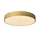 Lucide LED Plafondlamp - Unar Goud - 395MM - 24W 1550Lm - 2700K 827 Warm Wit  | Step Dim - Dimbaar in 3 stappen