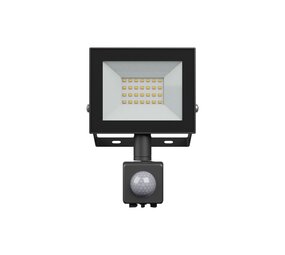 Spectrum voor de installateur LED schijnwerper met sensor - 20W IP44 - Lichtkleur optioneel - 3 jaar garantie