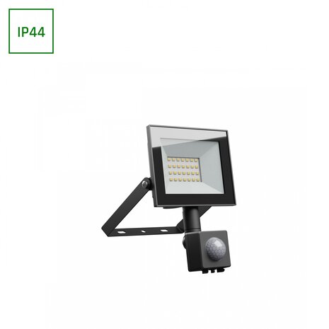 Spectrum LED schijnwerper met sensor - 20W IP44 - Lichtkleur optioneel - 3 jaar garantie