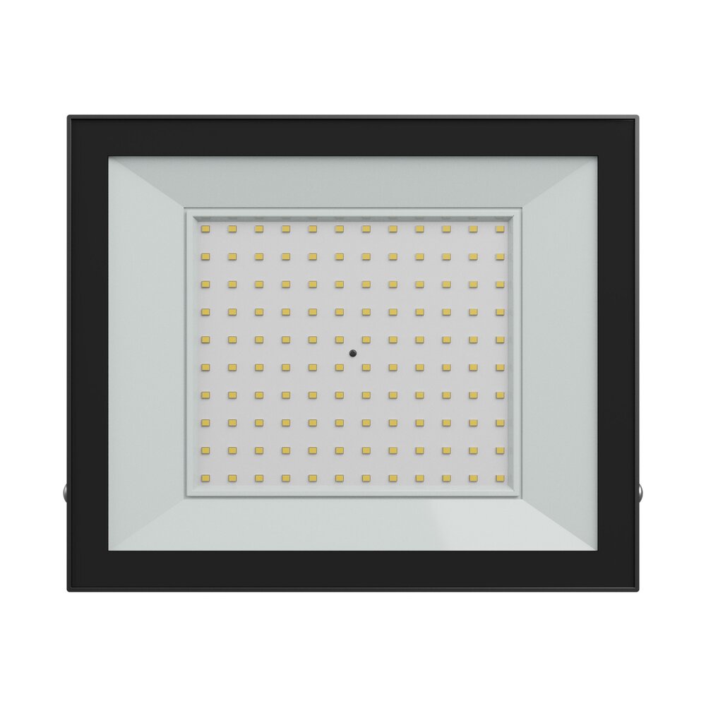 Spectrum voor de installateur LED Breedstraler Noctis Zwart 100W 8700lm 100D - 840 Koel Wit | IP65 - Asymmetrisch