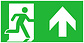 TIC Noodverlichting Toebehoren  | TIC-Picto-A Pictogram Man Pijl Uit/Omhoog
