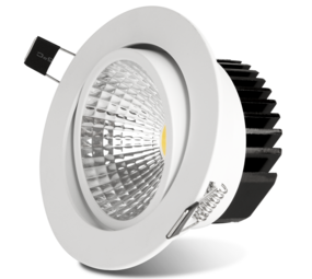 LED inbouwspot Dimbaar - 3W vervangt 25W - 2700K warm wit licht - Kantelbaar