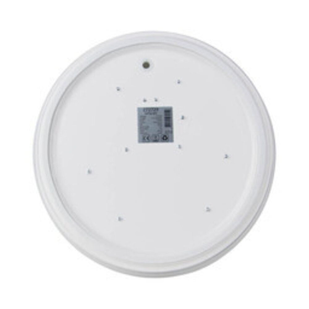 LCB LED LED Plafondlamp - 12W vervangt 90W - 4000K 840 - 255x55mm - Wit - Rond