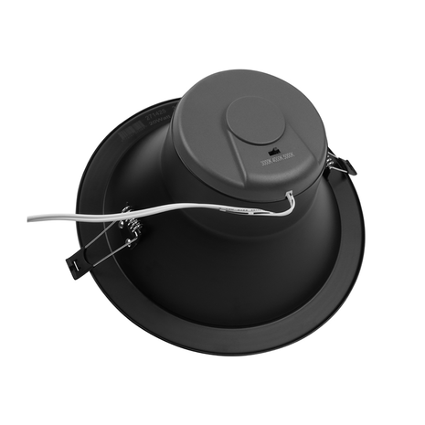 LCB LED Europe  LED Downlight Zwart  - Reflector -3000K- 4000K - 5000K CCT - Zaagmaat Ø195-227mm Buitenmaat 230mm - 19W - 116lm/W  - 2 Jaar Garantie