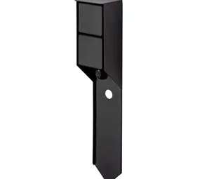 KS VERLICHTING Buitenstopcontact Dubbel 2x230V – Waterdicht IP44 – Tuin Stekkerdoos met Grondpin – 38cm  | Geschikt voor Buitengebruik - 38cm Hoog