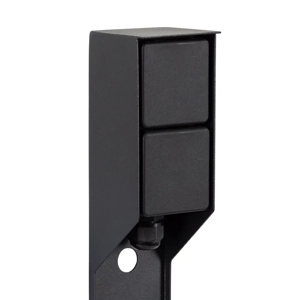 KS VERLICHTING Buitenstopcontact Dubbel 2x230V – Waterdicht IP44 – Tuin Stekkerdoos met Grondpin – 38cm  | Geschikt voor Buitengebruik - 38cm Hoog KS VERLICHTING Buitenstopcontact Dubbel 2x230V – Waterdicht IP44 – Tuin Stekkerdoos met Grondpin – 38cm  | Geschikt voor Buitengebruik - 38cm Hoog