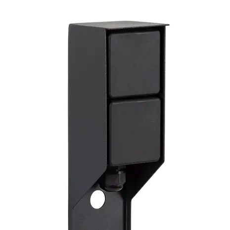 KS VERLICHTING Buitenstopcontact Dubbel 2x230V – Waterdicht IP44 – Tuin Stekkerdoos met Grondpin – 38cm  | Geschikt voor Buitengebruik - 38cm Hoog KS VERLICHTING Buitenstopcontact Dubbel 2x230V – Waterdicht IP44 – Tuin Stekkerdoos met Grondpin – 38cm  | Geschikt voor Buitengebruik - 38cm Hoog