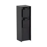 KS VERLICHTING Tuinstopcontact - Dubbel - Charge 2 - IP44 - RVS - Zwart - 220-240V - Geschikt voor Buiten gebruik - Hoogte 23cm