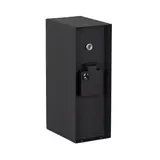 KS VERLICHTING Tuinstopcontact - Charge 3 - 3 Stopcontacten - IP44 - RVS - Zwart - Met Schemersensor - Geschikt voor Buiten gebruik
