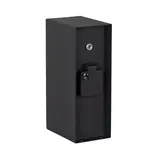 KS VERLICHTING Tuinstopcontact - Charge 3 - 3 Stopcontacten - IP44 - RVS - Zwart - Met Schemersensor - Geschikt voor Buiten gebruik