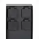 KS VERLICHTING Tuinstopcontact - Charge 4 - 4 Stopcontacten - IP44 - Zwart - RVS - 220-240V - Geschikt voor Buiten gebruik - Hoogte 23cm KS VERLICHTING Tuinstopcontact - Charge 4 - 4 Stopcontacten - IP44 - Zwart - RVS - 220-240V - Geschikt voor Buiten gebruik - Hoogte 23cm
