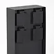KS VERLICHTING Tuinstopcontact - Charge 4 - 4 Stopcontacten - IP44 - Zwart - RVS - 220-240V - Geschikt voor Buiten gebruik - Hoogte 23cm KS VERLICHTING Tuinstopcontact - Charge 4 - 4 Stopcontacten - IP44 - Zwart - RVS - 220-240V - Geschikt voor Buiten gebruik - Hoogte 23cm