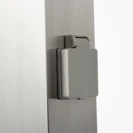 KS VERLICHTING LED Tuinlamp met 2 stopcontacten - Fiss - Zilver - RVS - E27 Fitting - IP44 - 45cm - Max 40W - 230V KS VERLICHTING LED Tuinlamp met 2 stopcontacten - Fiss - Zilver - RVS - E27 Fitting - IP44 - 45cm - Max 40W - 230V