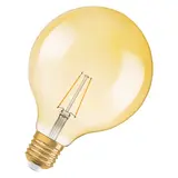 Ledvance Zakelijk: Professionele LED Verlichting & Armaturen LED Lamp - E27 - Filament - 2.5W 220lm - 2400K Extra Warm Wit Licht | Vintage 1906 Globe 22