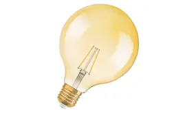 Ledvance LED Lamp - E27 - Filament - 2.5W 220lm - 2400K Extra Warm Wit Licht | Vintage 1906 Globe 22 Ledvance LED Lamp - E27 - Filament - 2.5W 220lm - 2400K Extra Warm Wit Licht | Vintage 1906 Globe 22
