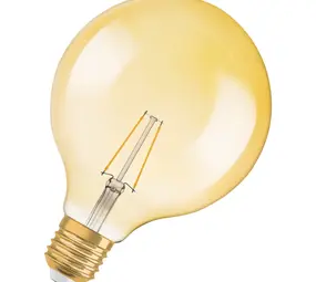 Ledvance Zakelijk: Professionele LED Verlichting & Armaturen LED Lamp - E27 - Filament - 2.5W 220lm - 2400K Extra Warm Wit Licht | Vintage 1906 Globe 22