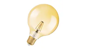 Ledvance LED Lamp - E27 - Dimbare Filament  Vintage Globe 55 - 6.5W 725lm - 2400K Extra Warm Wit Licht |  Vintage Globe 55 Ledvance LED Lamp - E27 - Dimbare Filament  Vintage Globe 55 - 6.5W 725lm - 2400K Extra Warm Wit Licht |  Vintage Globe 55
