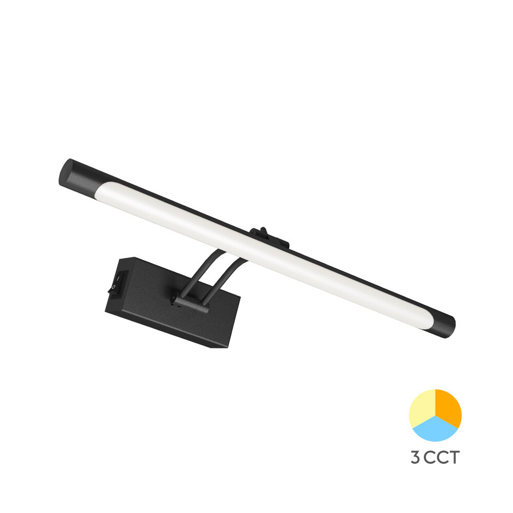 LCB LED Europe LED Spiegellamp badkamer 40cm - IP20 - 8W CCT - 700lm - AAN/UIT Functie LCB LED Europe LED Spiegellamp badkamer 40cm - IP20 - 8W CCT - 700lm - AAN/UIT Functie