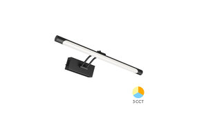 LCB LED LED Spiegellamp badkamer 40cm - IP20 - 8W CCT - 700lm - AAN/UIT Functie LCB LED LED Spiegellamp badkamer 40cm - IP20 - 8W CCT - 700lm - AAN/UIT Functie