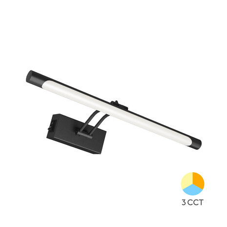 LCB LED Europe LED Spiegellamp badkamer 40cm - IP20 - 8W CCT - 700lm - AAN/UIT Functie LCB LED Europe LED Spiegellamp badkamer 40cm - IP20 - 8W CCT - 700lm - AAN/UIT Functie