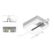 Topmet Aluminium U-Profiel Stuc - Zilver 2000x12mm | 2 Meter - Geschikt voor 10mm LED Strips - type HIDE10 C4 Topmet Aluminium U-Profiel Stuc - Zilver 2000x12mm | 2 Meter - Geschikt voor 10mm LED Strips - type HIDE10 C4