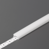 Topmet LED Profiel toebehoren C4 click  | Afdekkap 2 Meter Opaal Wit - Uitsluitend geschikt voor Type HIDE10 C4