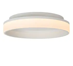 Lucide LED Plafonnière - Ø 40cm - 27W - LED 3 StepDim - 2500K/3000K - Wit | ESTREJA Sterrenhemel
