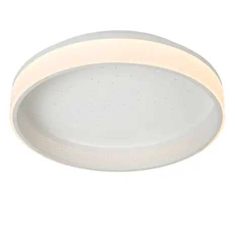 Lucide LED Plafonnière - Ø 40cm - 27W - LED 3 StepDim - 2500K/3000K - Wit | ESTREJA Sterrenhemel