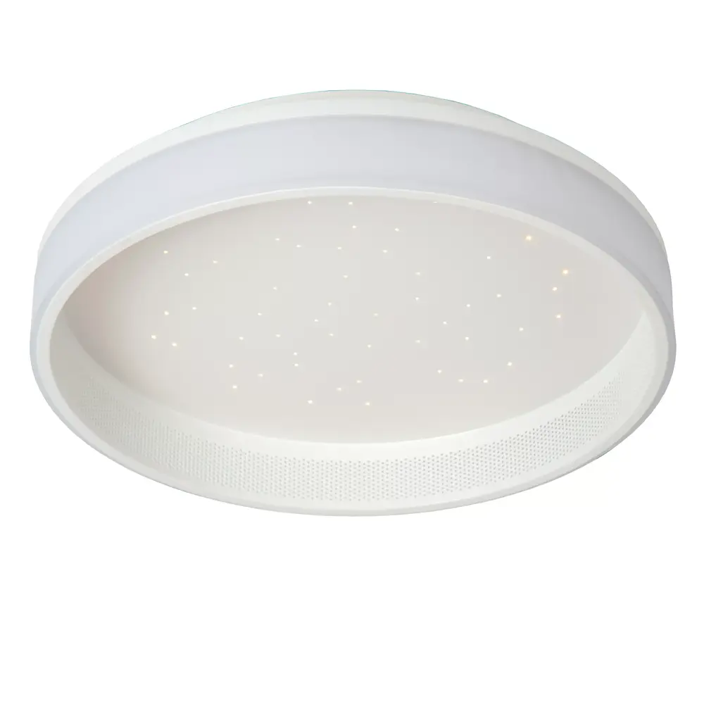 Lucide LED Plafonnière - Ø 40cm - 27W - LED 3 StepDim - 2500K/3000K - Wit | ESTREJA Sterrenhemel