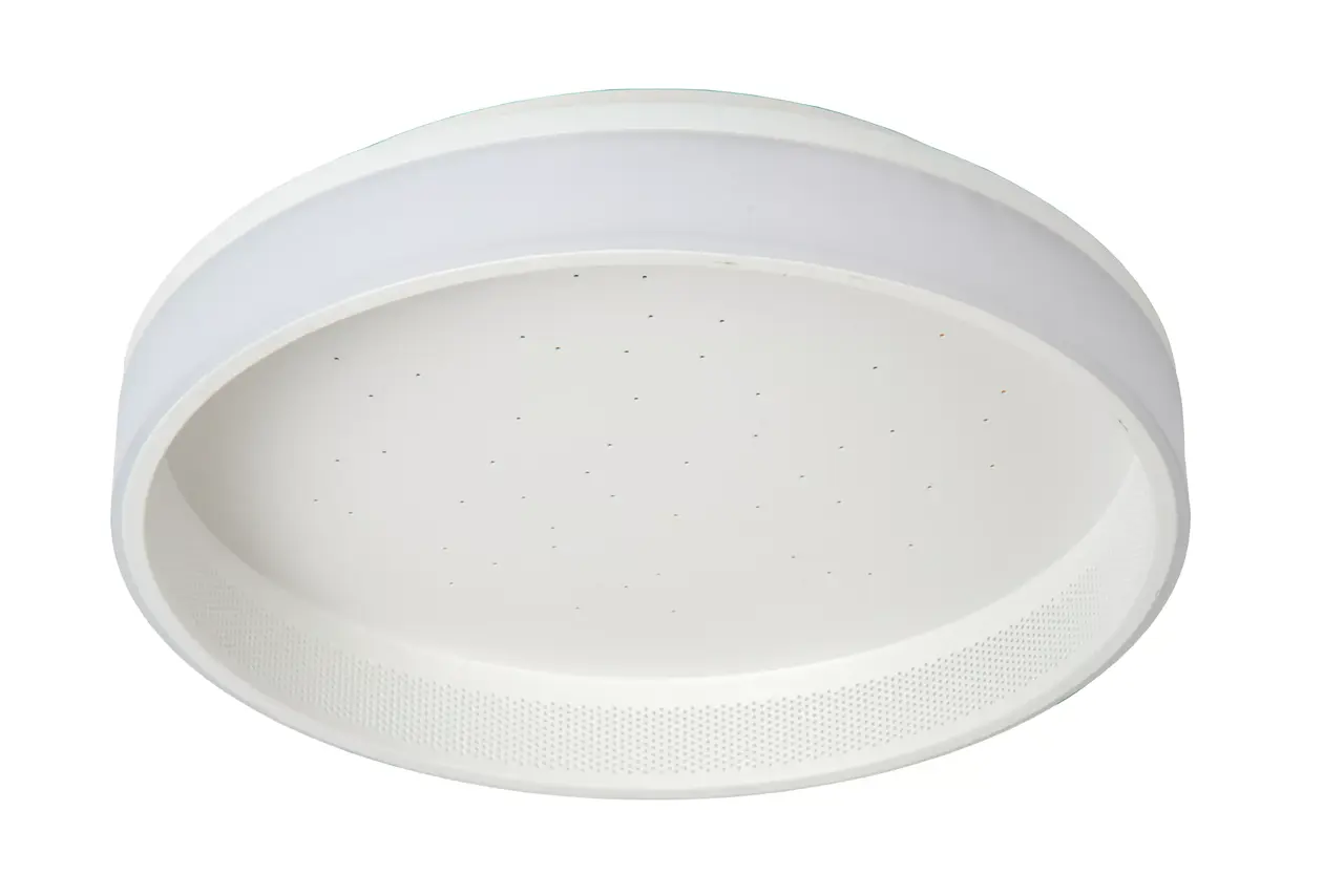 Lucide LED Plafonnière - Ø 40cm - 27W - LED 3 StepDim - 2500K/3000K - Wit | ESTREJA Sterrenhemel
