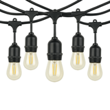 Kobi Prikkabel lichtslinger 10m - incl. 10x 1W E27 LED lamp Kobi Prikkabel lichtslinger 10m - incl. 10x 1W E27 LED lamp