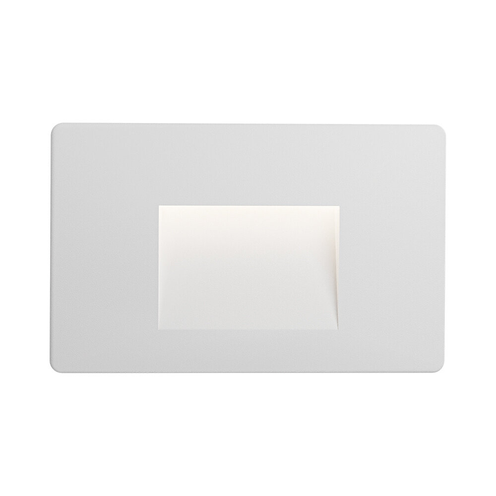 LCB LED LED Wandlamp - IP65 - 3W 240lm - 3000K 830 - Wit - Vierkant | VEKTA B LCB LED LED Wandlamp - IP65 - 3W 240lm - 3000K 830 - Wit - Vierkant | VEKTA B