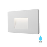 LCB LED Europe  LED Wandlamp - IP65 - 3W 240lm - 3000K 830 - Wit - Vierkant | VEKTA B