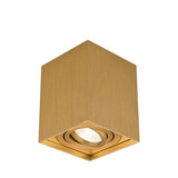 LCB LED LED Opbouwspot - GU10 - IP20 - 80x80x100mm - Aluminium Goud - Kantelbaar - Max 35W | GAMA LCB LED LED Opbouwspot - GU10 - IP20 - 80x80x100mm - Aluminium Goud - Kantelbaar - Max 35W | GAMA