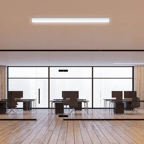 LCB LED LED Montagebalk - 120cm - IP40 - 36W 4320lm - 3000K4000K/6000K - PROLINE | Bewegingssensor