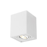LCB LED Europe LED Opbouwspot - GU10 - IP20 - 80x80x100mm - Aluminium Wit - Kantelbaar - Max 35W | GAMA LCB LED Europe LED Opbouwspot - GU10 - IP20 - 80x80x100mm - Aluminium Wit - Kantelbaar - Max 35W | GAMA