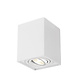 LCB LED Opbouwspot - GU10 - IP20 - 80x80x100mm - Aluminium Wit - Kantelbaar - Max 35W | GAMA LCB LED Opbouwspot - GU10 - IP20 - 80x80x100mm - Aluminium Wit - Kantelbaar - Max 35W | GAMA