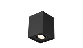 LCB LED LED Opbouwspot - GU10 - IP20 - 80x80x100mm - Aluminium Zwart - Kantelbaar - Max 35W | GAMA LCB LED LED Opbouwspot - GU10 - IP20 - 80x80x100mm - Aluminium Zwart - Kantelbaar - Max 35W | GAMA