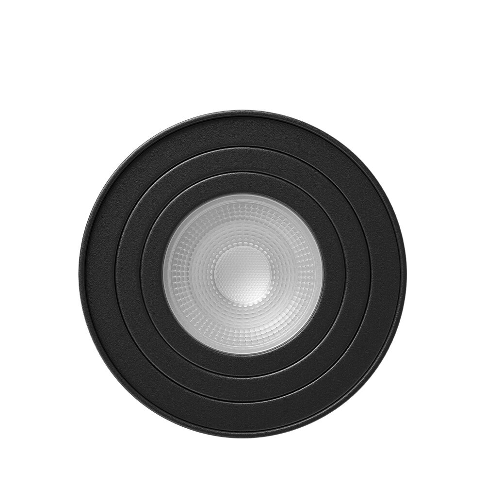 LCB LED LED Opbouwspot - GU10 - IP20 - Ø80mm - Aluminium Zwart - Kantelbaar - Max 35W | GAMA LCB LED LED Opbouwspot - GU10 - IP20 - Ø80mm - Aluminium Zwart - Kantelbaar - Max 35W | GAMA