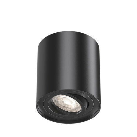 LCB LED LED Opbouwspot - GU10 - IP20 - Ø80mm - Aluminium Zwart - Kantelbaar - Max 35W | GAMA LCB LED LED Opbouwspot - GU10 - IP20 - Ø80mm - Aluminium Zwart - Kantelbaar - Max 35W | GAMA