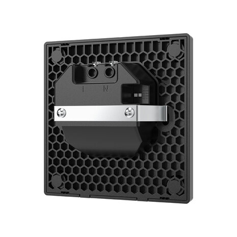 LCB LED LED Gevel Verlichting - 1,5W - 3000K/4000K/6000K - Zwart - STEP | Bewegingsensor