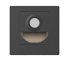 LCB LED Europe  LED Gevel Verlichting - 1,5W - 3000K/4000K/6000K - Grijs - STEP | Bewegingsensor