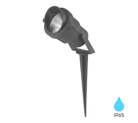 Braytron LED Prikspot Grondspot IP65 - 9W 850Lm - 3000K 830  Warm Wit | 60 Graden Stralingshoek